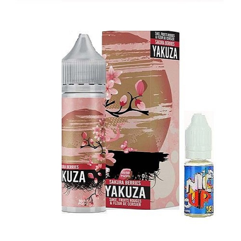 Sakura Berries Yakuza 50ml + Booster Nic Up 10ml 1...