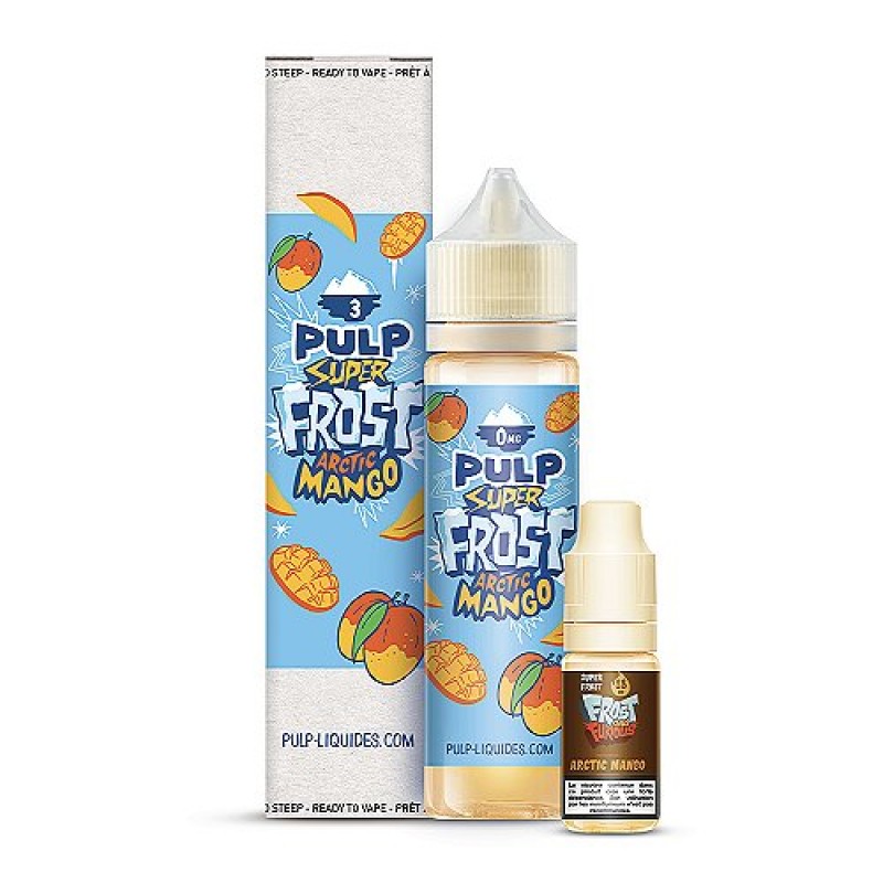 Pack 50ml + 10ml Arctic Mango Super Frost And Furious Pulp - 03mg