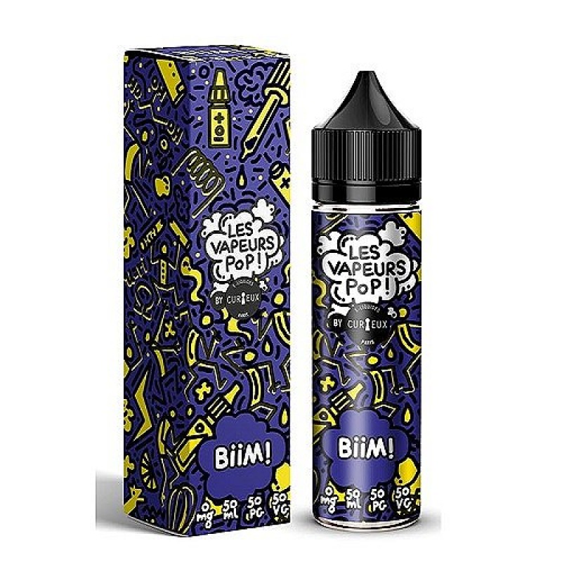 Biim Les Vapeurs Pop By Curieux 50ml