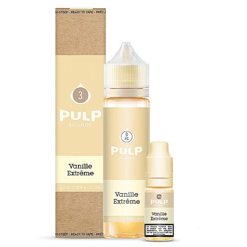 Pack 50ml + 10ml Vanille Extrême Pulp - 03mg