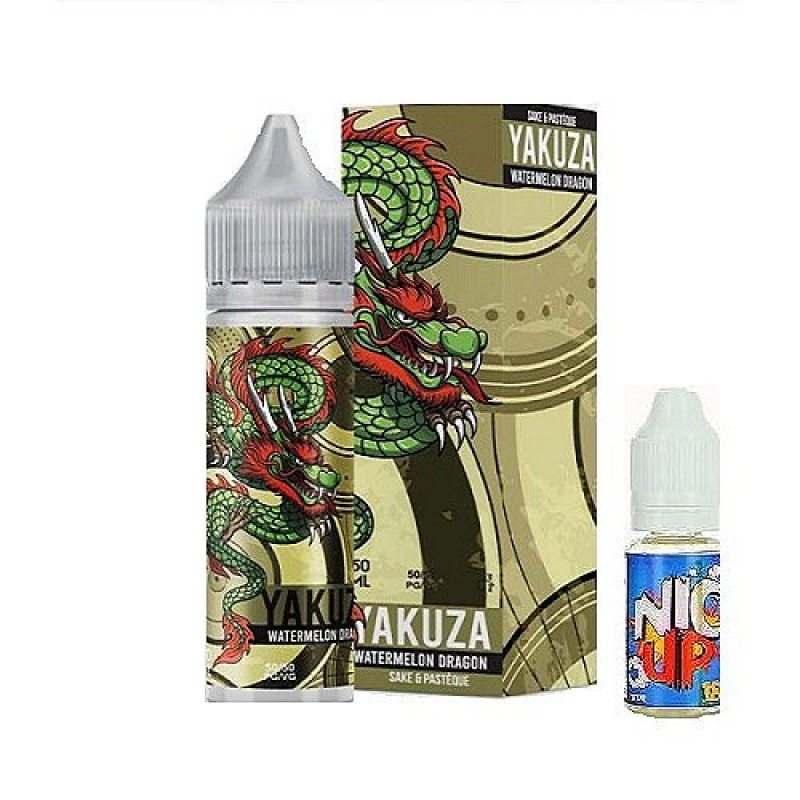 Watermelon Dragon Yakuza 50ml + Booster Nic Up 10m...