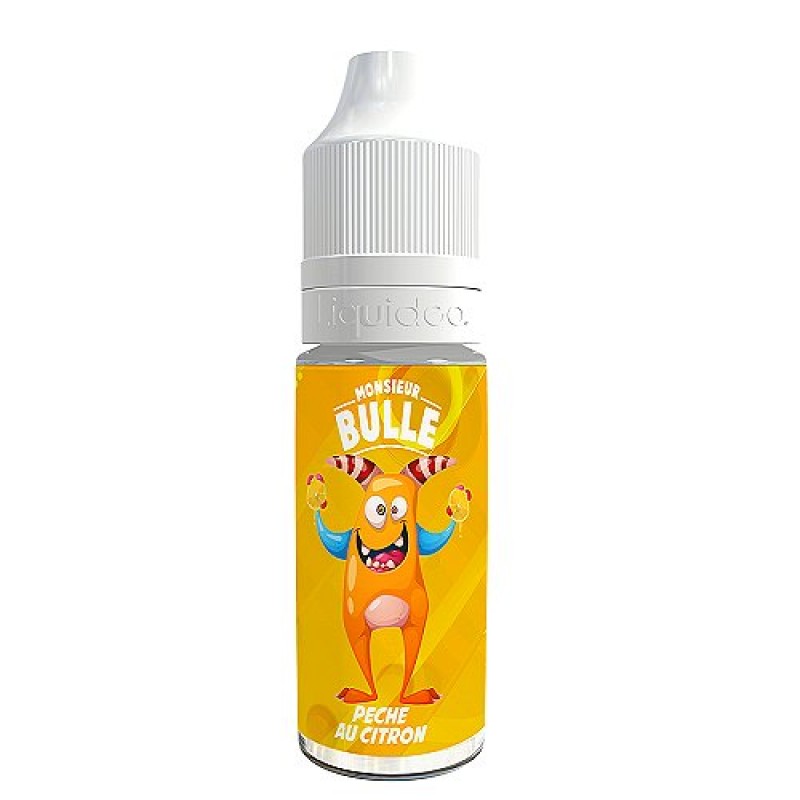 Pêche Au Citron Monsieur Bulle Liquideo 10ml