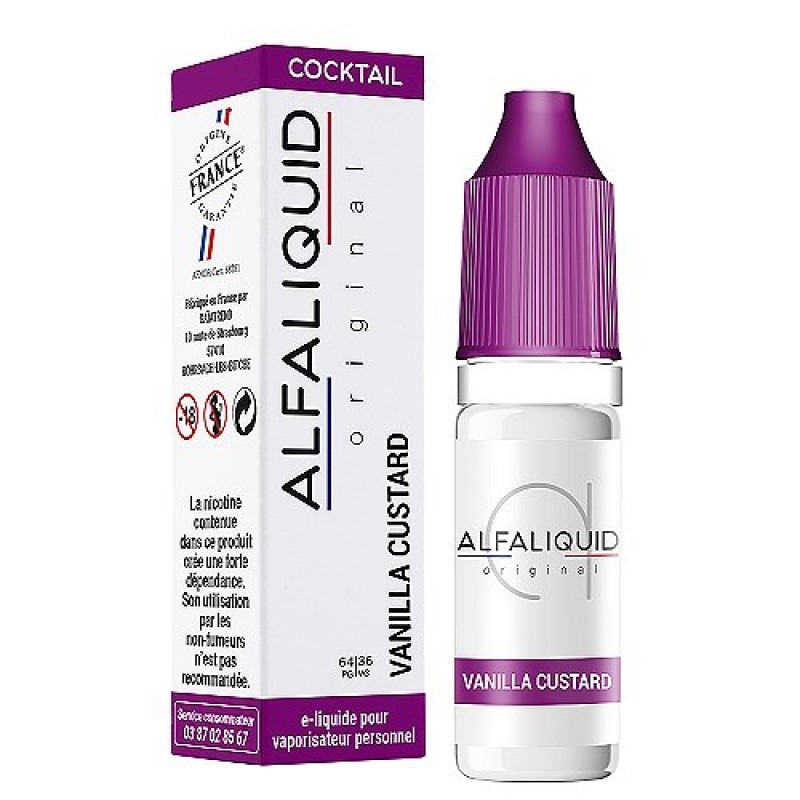 Vanilla Custard Alfaliquid 10ml