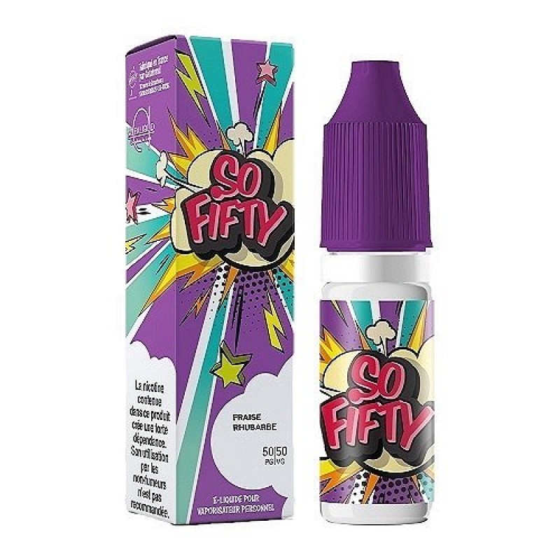 Fraise Rhubarbe So Fifty Alfaliquid 10ml