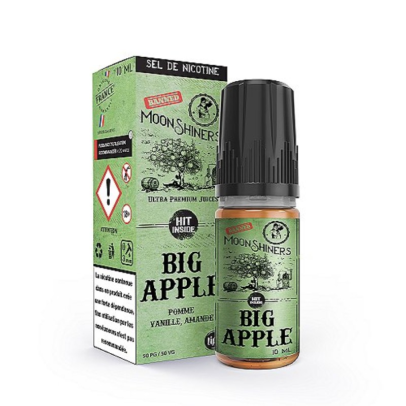 Big Apple Nic Salt Moonshiners 10ml