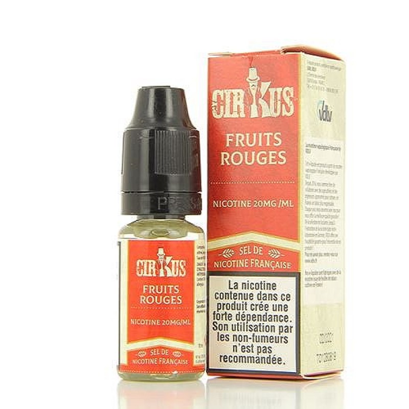 Fruits Rouges Nic Salts Cirkus VDLV 10ml 20mg