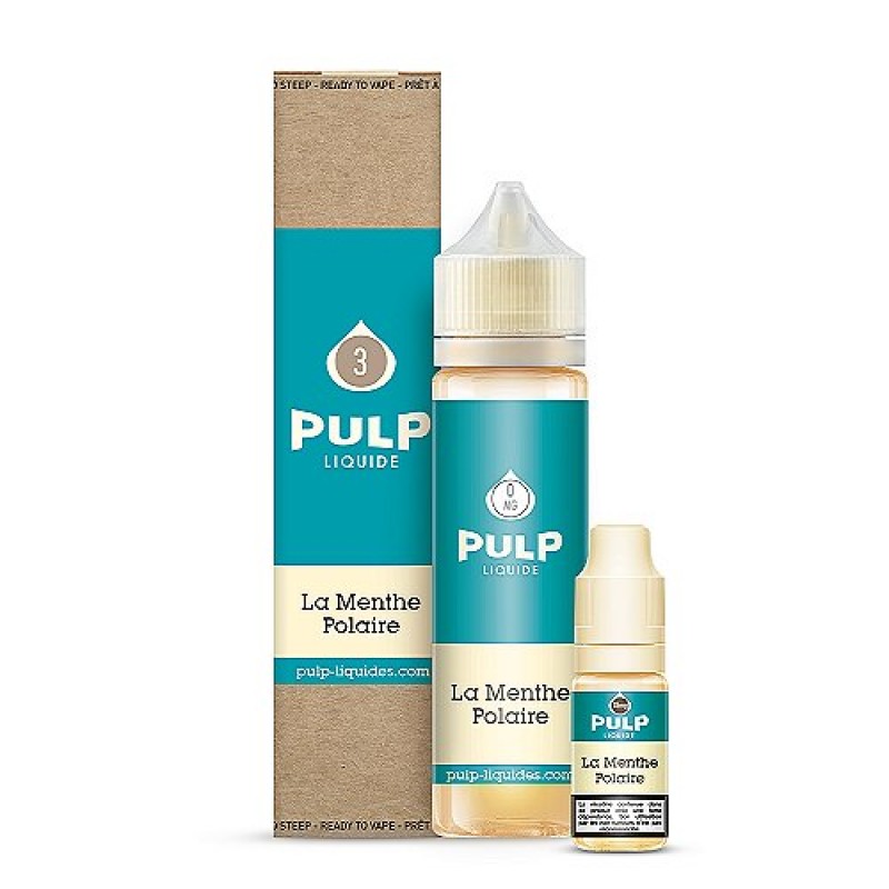 Pack 50ml + 10ml La Menthe Polaire Pulp - 03mg