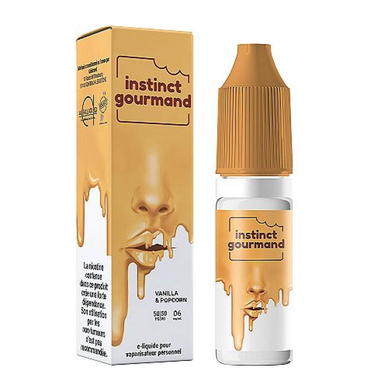 Vanilla & Popcorn Instinct Gourmand Alfaliquid 10ml