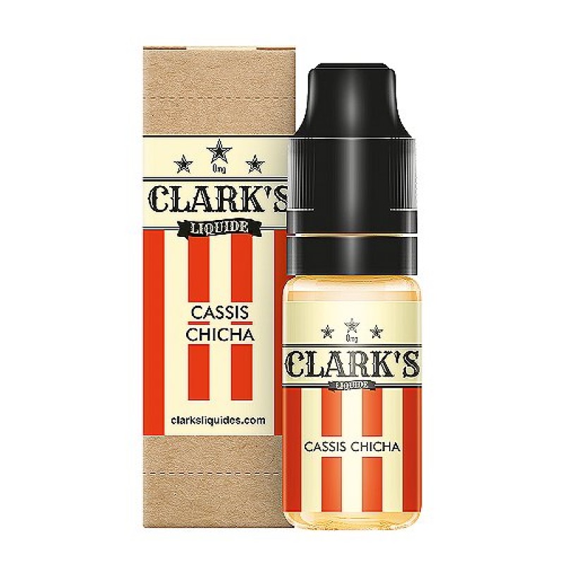 Cassis Chicha Clark's Liquide 10ml