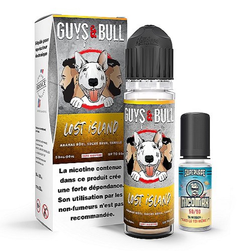 Lost Island Guys & Bull 50ml 03mg