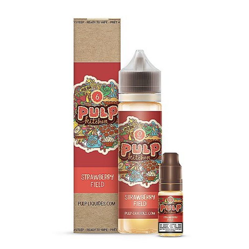 Strawberry Field Pulp Kitchen 40ml + 2 Strawberry ...