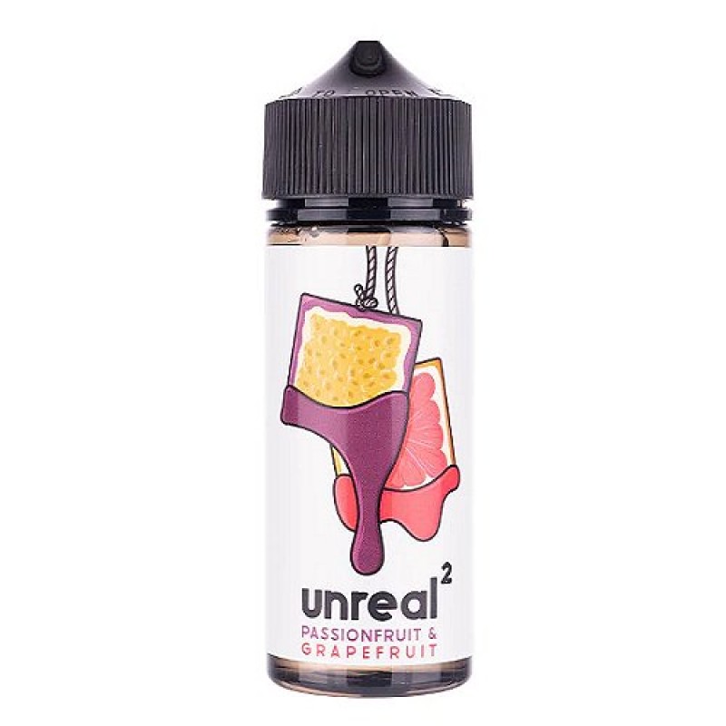 Passionfruit and Grapefruit Unreal 2 Jack Rabbit 100ml