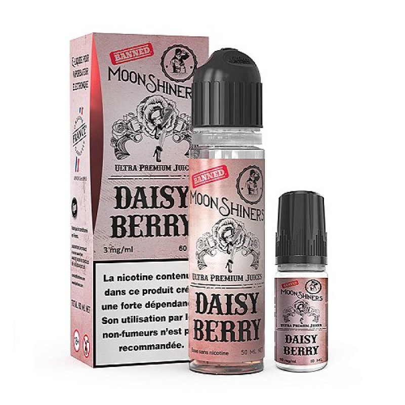 Pack 50ml + 10ml Daisy Berry Moonshiners - 03mg