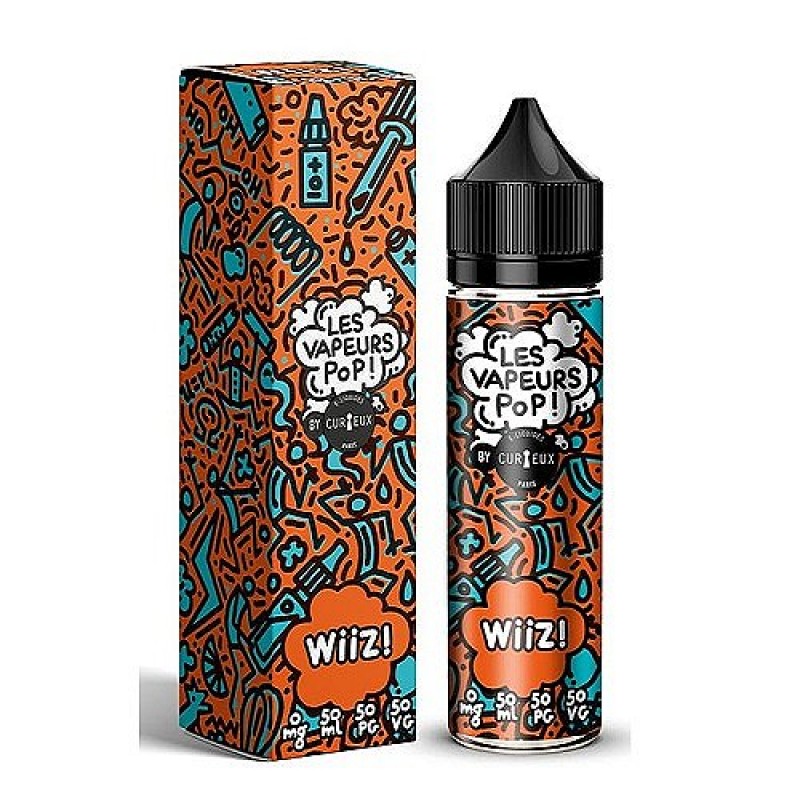 Wiiz Les Vapeurs Pop By Curieux 50ml