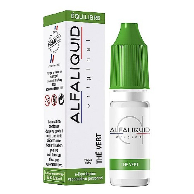 Thé Vert Alfaliquid 10ml