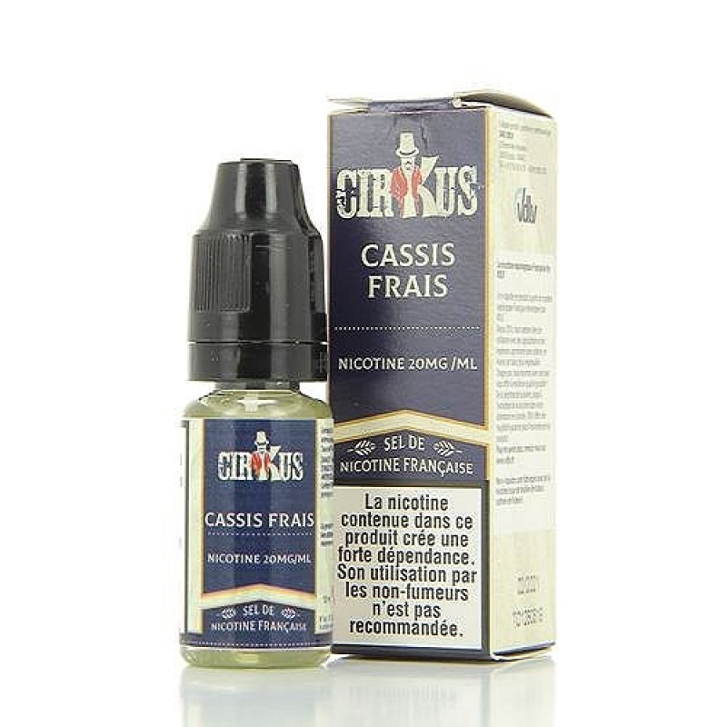 Cassis Frais Nic Salts Cirkus VDLV 10ml 20mg