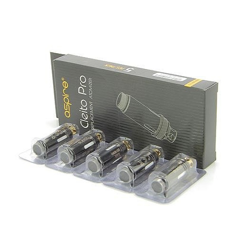 Pack de 5 résistances 0.5ohm Cleito Pro Aspire