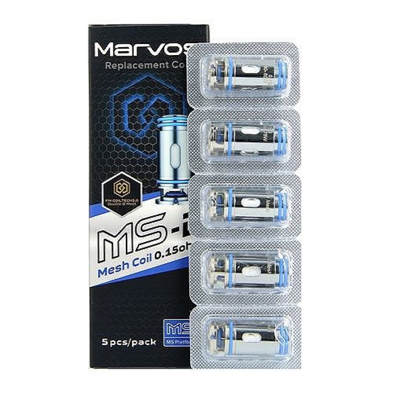 Pack de 5 résistances Mesh MS Marvos X Freemax