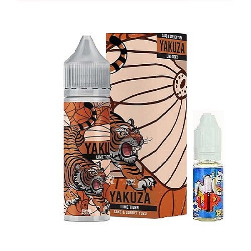 Lime Tiger Yakuza 50ml + Booster Nic Up 10ml 18mg