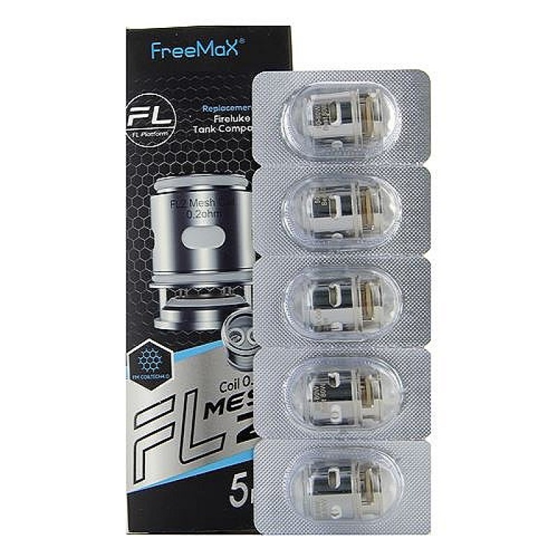 Pack de 5 résistances FL Mesh Fireluke Freemax