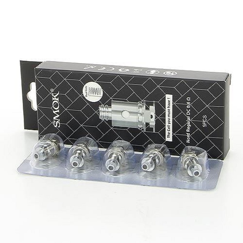 Pack de 5 résistances Nord DC 0,6ohm Smok