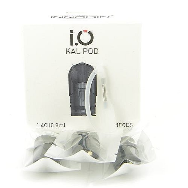 Pack de 3 pod 0,8ml + résistance Kanthal 1,4ohm I...