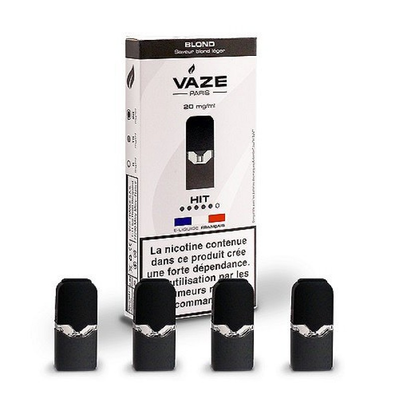 Pack de 4 Pods de 0,75ml Blond Léger (Blond) Vaze...