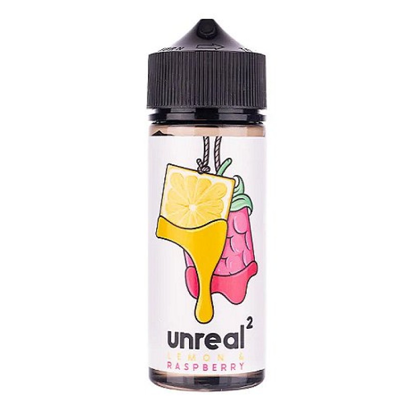 Lemon and Raspberry Unreal 2 Jack Rabbit 100ml