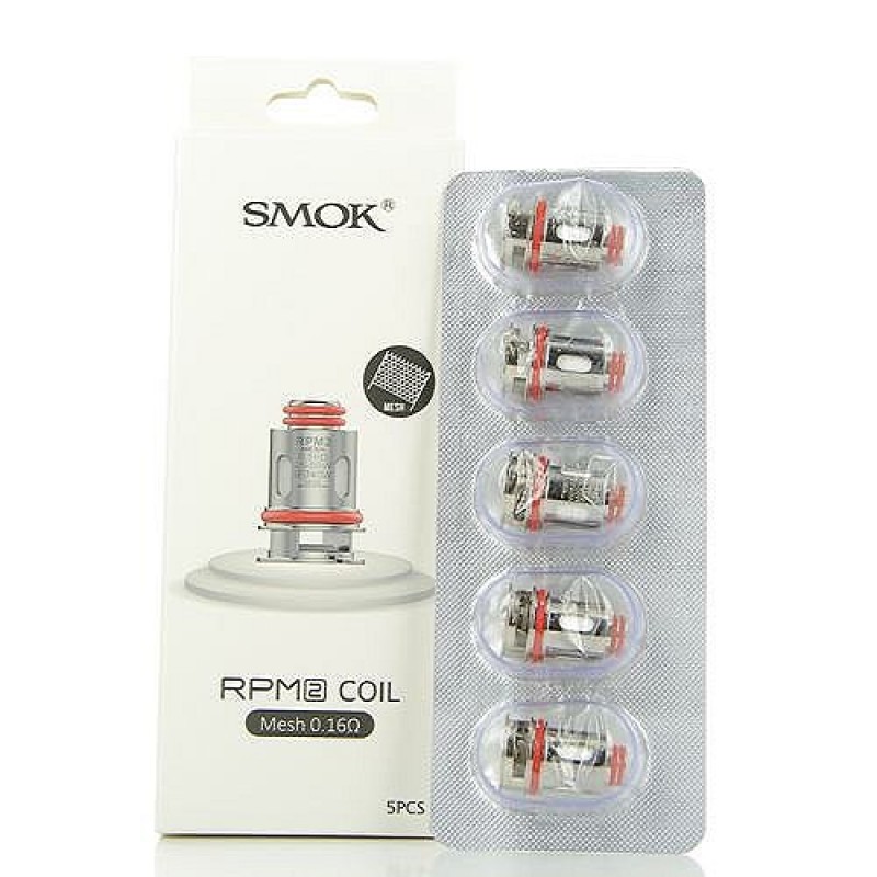 Pack de 5 résistances RPM2 Mesh 0.16ohm Smok